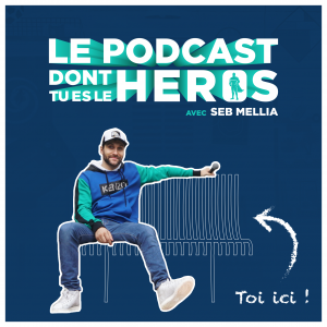 Affiche Podcast Héros carré